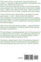 Down to Earth Christianity