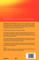 Optimization in Public Transportation