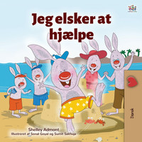 I Love to Help (Danish Book for Kids)