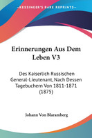 Erinnerungen Aus Dem Leben V3