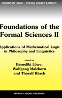 Foundations of the Formal Sciences II