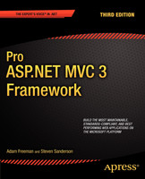 Pro ASP.NET MVC 3 Framework