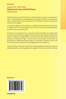 Mathematical Logic and Model Theory