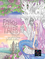 Fairy tale fantasy coloring books for adults