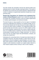 Sample Size Calculations for Clustered and Longitudinal Outcomes in Clinical Research