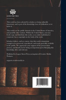 Principles of Sanitary Science and the Public Health, With Special Reference to the Causation and Pr