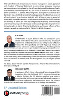 Credit Appraisal and Analysis of Financial Statement