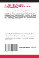 COMPOSICIÓN, RIQUEZA Y PRODUCTIVIDAD FORESTAL DE UN BOSQUE TROPICAL