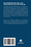 Geschäftsbeziehungen und Unternehmen Art und Umfang