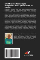 Effetti della tecnologia idroponica sulla produzione di spinaci