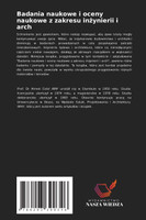 Badania naukowe i oceny naukowe z zakresu inżynierii i arch