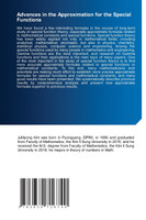Advances in the Approximation for the Special Functions