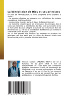 La bénédiction de Dieu et ses principes