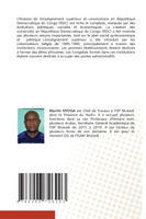 L'histoire de l'Enseignement Supérieur et Universitaire en RDC