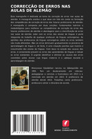 CORRECÇÃO DE ERROS NAS AULAS DE ALEMÃO