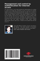 Management and control by authentication for Internet access