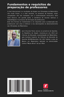 Fundamentos e requisitos da preparação de professores