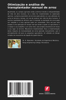 Otimização e análise do transplantador manual de arroz