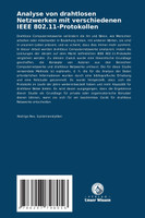 Analyse von drahtlosen Netzwerken mit verschiedenen IEEE 802.11-Protokollen