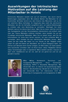 Auswirkungen der intrinsischen Motivation auf die Leistung der Mitarbeiter in Hotels