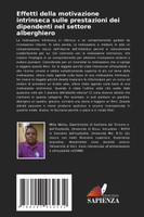 Effetti della motivazione intrinseca sulle prestazioni dei dipendenti nel settore alberghiero