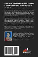 Efficacia della formazione interna e del programma di formazione esterna