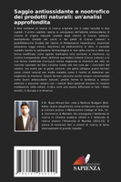 Saggio antiossidante e nootrofico dei prodotti naturali