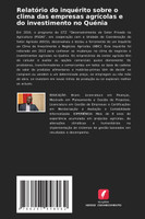 Relatório do inquérito sobre o clima das empresas agrícolas e do investimento no Quénia
