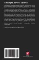 Educação para os valores