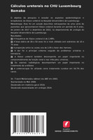 Cálculos ureterais no CHU Luxembourg Bamako