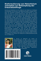 Bioformulierung von Metarhizium anisopliae zur Bekämpfung der Erbsenblattfliege