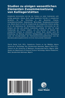 Studien zu einigen wesentlichen Elementen Zusammensetzung von Kalilagerstätten