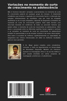 Variações no momento do surto de crescimento na adolescência