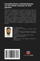 Considérations orthodontiques sur les dents incluses et leur gestion