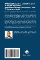 Untersuchung der Ursachen und Auswirkungen des Bevölkerungswachstums auf den Wohnungsmarkt