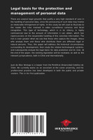 Legal basis for the protection and management of personal data