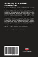 Leadership autochtone en Afrique du Sud