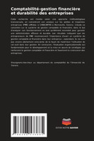 Comptabilité-gestion financière et durabilité des entreprises