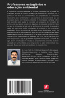 Professores estagiários e educação ambiental