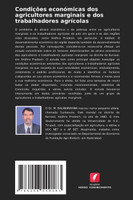 Condições económicas dos agricultores marginais e dos trabalhadores agrícolas