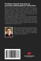 Problem-based learning to promote philosophical reflection