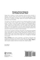 Studying School Subjects