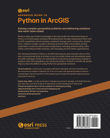 Esri Advanced Guide to Python in ArcGIS