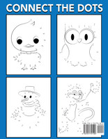 Connect The Dots Book For Kids Ages 4-8