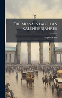 Die Monatstage des Kalenderjahres