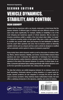 Vehicle Dynamics, Stability, and Control