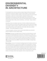 Environmental Diversity in Architecture