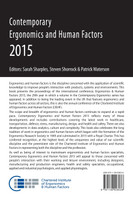 Contemporary Ergonomics and Human Factors 2015