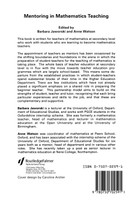 Mentoring In Mathematics Teaching