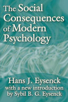 Social Consequences of Modern Psychology